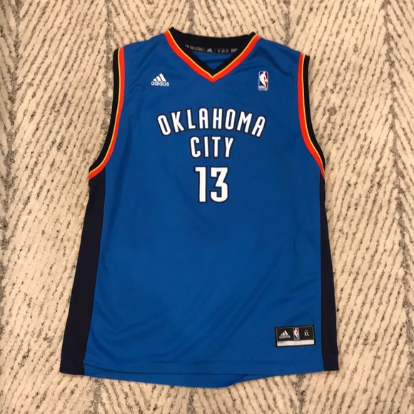 harden okc jersey
